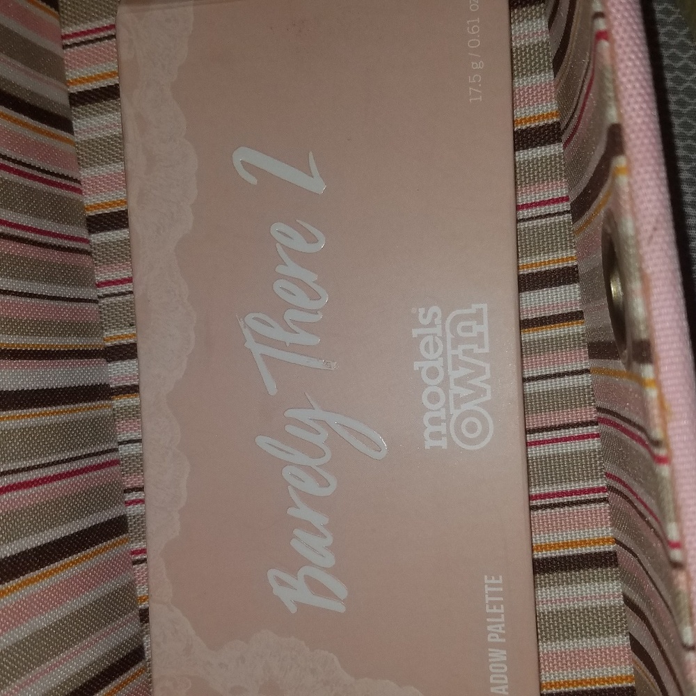 Models own eye shadow